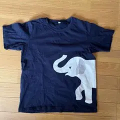 無印良品　半袖Tシャツ　ゾウ　150 象　ぞうのサムネイル