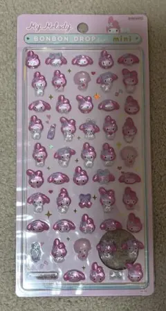サンリオ ボンボンドロップシールmini マイメロ