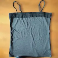 黒胸元デザインキャミソール