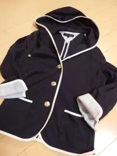 タイムセール!!! 未使用 トミーヒルフィガーネイビー フード付ジャケット