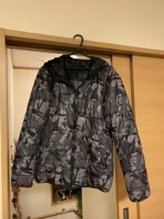 グレー迷彩柄ジャケット Lサイズ　リバーシブル！！！