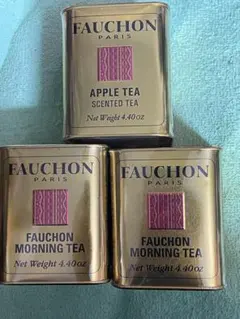 FAUCHON 紅茶 アップル モーニングティー 3缶セットのサムネイル