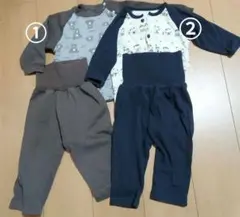 ベビーパジャマ　2点セット
