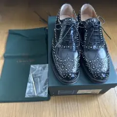 新品 未使用 Church's BURWOOD MET スタッズレースアップ38