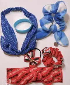 【匿名発送】EXILE 三代目JSB ヘアバンド　シュシュ　ヘアゴム　ブレス