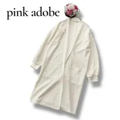 pink adobe ピンクアドベ　レディース　長袖ロングカーディガン　Mサイズ