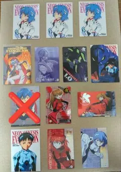 新世紀エヴァンゲリオン キャラクターカード コレクション