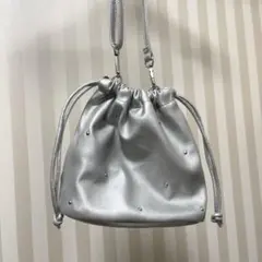 LOWRYS FARM ショルダーバッグ　シルバー