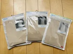 UNIQLO 3枚セット　マイクロメッシュ 半袖 2枚、ノースリーブ1枚　L