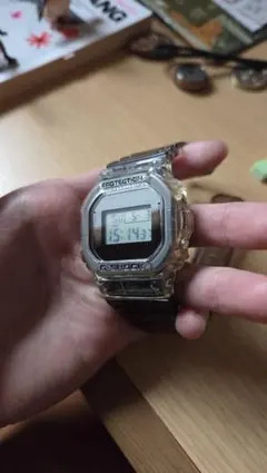 希少】G-SHOCK DW-6900SK クリアスケルトンシリーズ1モデル - メルカリ