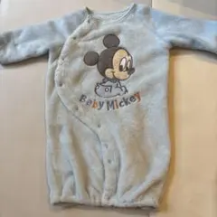 ミッキーマウスロンパース 50-60cm フリース