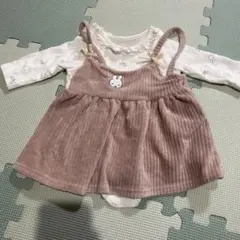 ミッフィー コーデュロイワンピースセット 80cm