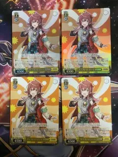 ブレイブヒーロージャージ　小宮果穂　TD 4枚セット　ヴァイスシュヴァルツ