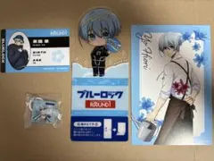 ブルーロック　氷織未　ラウンドワン会員証等4点
