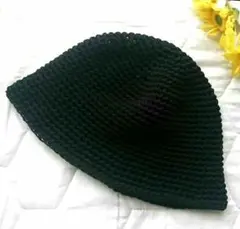 ☆コットン　1 　クラッシャーハット　クロシェハット　バケットハット