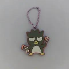 サンリオ　バッドばつ丸　ラバキーホルダー