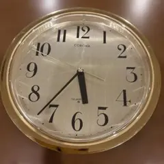 CORONA 掛時計 JC309G シルバー