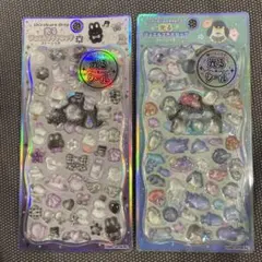 正規品　光るジュエルプチドロップ しろくろドロップ ふわふわうみのなかまたち