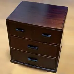 昭和レトロ　小引き出し　小箪笥　小物入れ　インテリア　家具　タンス　和家具 2026年最新】レトロ 小箪笥の人気アイテム - メルカリ