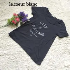 【le.coeur blanc】【日本製】ルクールブラン【フレア】Tシャツのサムネイル
