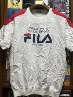 FILA 70〜80s スポーツTシャツ Biella-Italiaタグ