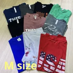 アメリカ古着　TシャツMsize まとめ売り10枚
