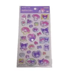 ◇【匿名配送】ポップデコパーティー ラメきらクリスタルシール クロミ マイメロ