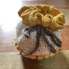 ハンドメイド巾着　チューリップ