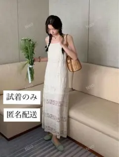 SHEIN レース キャミ ワンピース