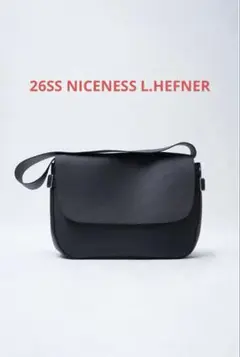 NICENESS ナイスネス L.HEFNER レザーバッグ - メルカリ