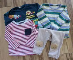 長袖Tシャツ&長ズボンセット　アンパンマン、BREEZE1枚あり