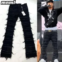 ラッパー eyden 着用モデル！MNML X597 SKINNY デニム