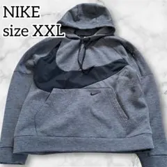 美品✨ナイキ パーカー メンズ XXL フード付き お洒落 プルオーバー 裏起毛