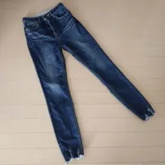 特価❕リエンダ＊ダメージ加工 スキニーデニム＊