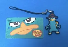 フィニアス＆ファーブ カモノハシペリー スクイーズ マスコット 2個