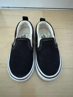 VANS キッズ スリッポン ブラック