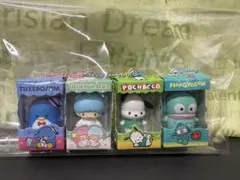 サンリオ　キャラクターズチョコボックス　４個セッポチャこハンギョドンタキードサム