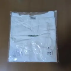 natorium ロゴ刺繍 Tシャツ M ホワイト