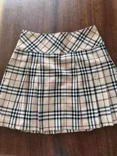 Burberry Blue Label ノバチェック プリーツスカートのサムネイル