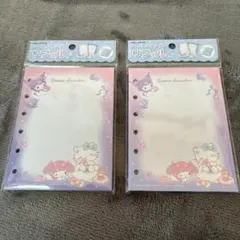 シールバインダー用リフィル シール台紙　おやすみ　2点セット　カミオジャパン