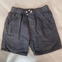 ZARA kidsダークグレー ハーフパンツ 3-4歳　104㌢