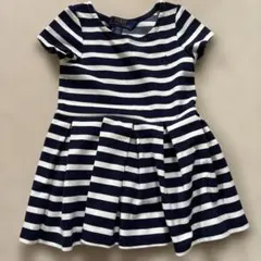 Polo Ralph Lauren ストライプワンピース 2/2T