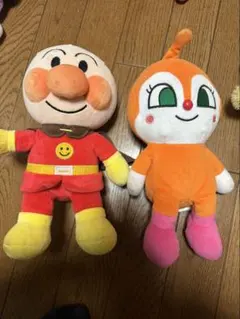 アンパンマンとドキンちゃん　ぬいぐるみセット