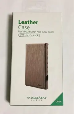 musashino LABEL NW-A100用 ソフトレザーケース