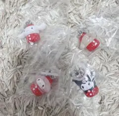 サンリオ　めじるし　アクセサリー　いちご　クロミ　シナモン　プリン　マイメロ