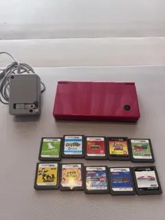 Nintendo 任天堂 DSi 本体 レッド 赤 カセット付き