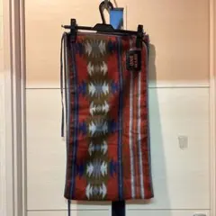 ONE WASH ネイティブ柄腰巻きストール