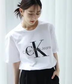 【Calvin Klein】CORE MONOLOGO JEANSTEE/ CKのサムネイル