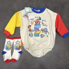 BREEZE トイストーリー 長袖 ロンパース セット