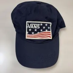 VANS キャップ ネイビー 星条旗ワッペンのサムネイル